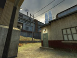ff_push: looking out from middle warehouse entrance